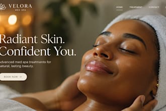 build aesthetic med spa ghl website medical spa website aesthetic website