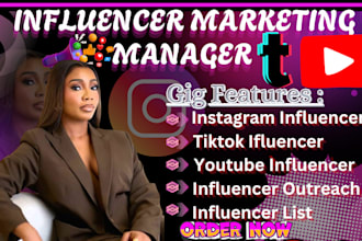 find influencer instagram influencer tiktok influencer and do influencer list