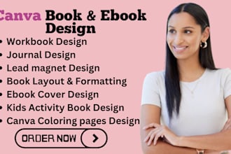 canva ebook design workbook worksheet lead magnet brochure amazon KDP publishing