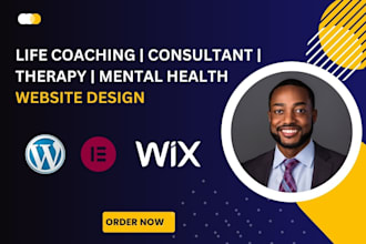 design mental health therapy, life coaching, author, yoga, medical website