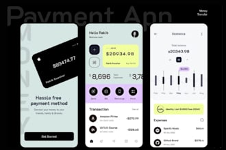 develop fintech app payment app neobank app money transfer app wallet app