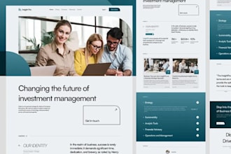 create stunning german consultant website on wordpress