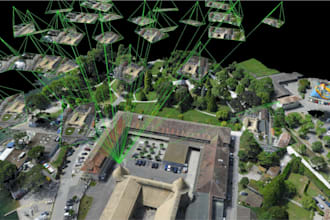 convert your point cloud to 3d model cad drawing photogrammetry