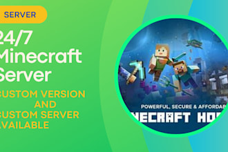 professional minecraft server setup aternos and  paid hosting  plugins  optimize