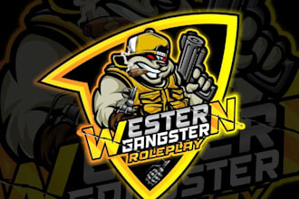 do brewery mascot logo design with unlimited revision