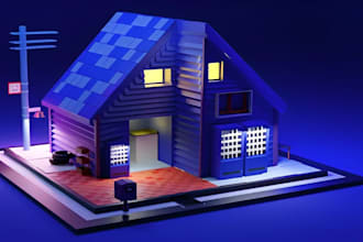 create low poly environment game ready props or assets item ps1 ps2 ps3 n64 y2k