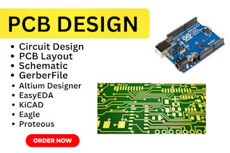 do pcb design and schematic layouts