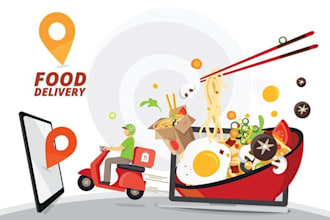 develop a food or grocery delivery app like uber eats, instacart, grubhub