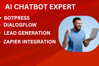 create smart ai chatbots with dialogflow, botpress,