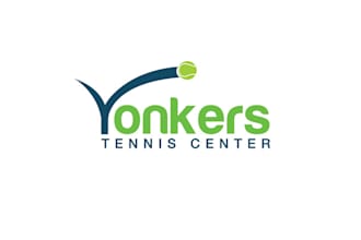create captivating community oriented tennis club logo