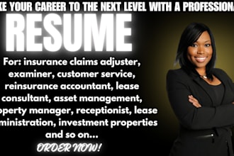 write a real estate resume lease manager yardi property management financial cv