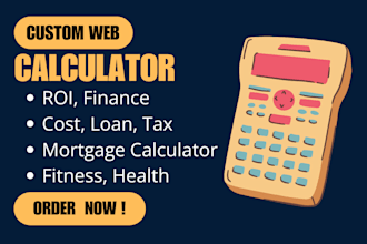 create a custom web calculator for your website using react js, html and css