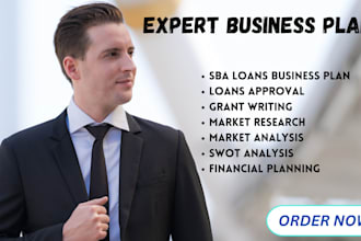 craft an sba business plan for sba loan approval and investors