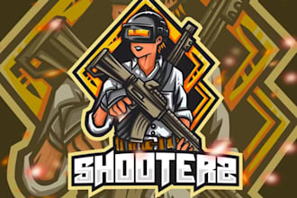 make unique gun shop logo within 24 hours