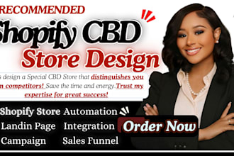 cbd shopify store, cbd website shopify dropshipping store shopify landing page