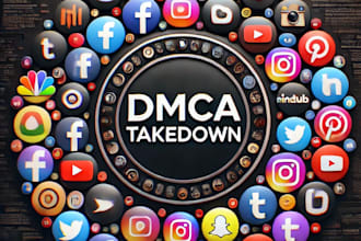 send dmca takedown notice from google x,fb,instagram,telegram,yt,reddit