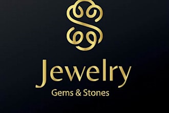 design luxury fashion, jewelry, boutique, minimalist logo