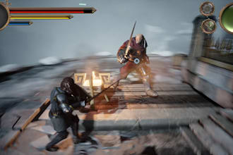 develop a multiplayer unreal engine game development, unreal engine map