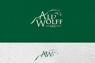 create fun sporty show jumping horse logo