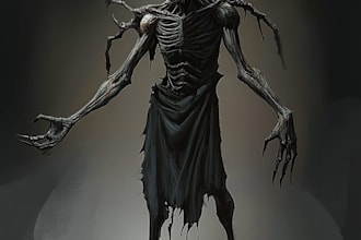 draw your own character from a science fiction, fantasy, horror, or thriller