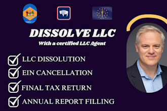 dissolve US llc close ein cancel corporation llc registration llc dissolution