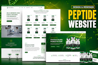 fda compliant peptide website, research peptide, ecommerce peptide store