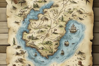 create vector maps, event maps, fantasy festival maps