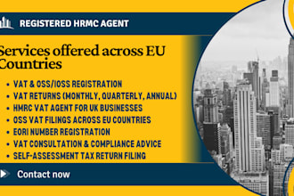 vat oss ioss eori registration vat tax filing in sweden, germany, france, spain
