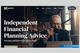 design finance website financial tax advisor income tax website tax preparation
