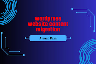 backup and content migration