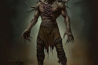 draw your own character from a science fiction, fantasy, horror, or thriller
