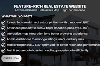 develop a feature rich property management software