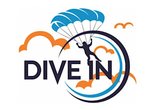 design super dive  logo