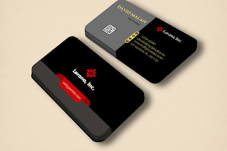 design modern and professional business card