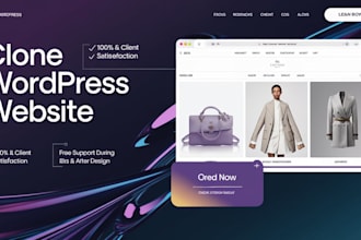 clone, copy any website page into envato elementor landing page template kit