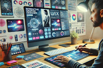 interactive graphic designer for web and mobile experiences