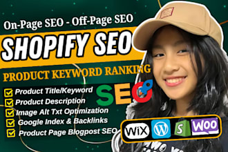 do shopify store optimization, travel website onpage SEO airbnb keyword listing