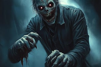 illustrate sketches of fantasy, sci fi and horror characters
