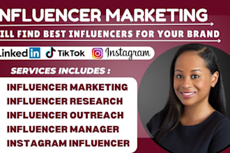 be your influencer manager find instagram influencer outreach marketing research