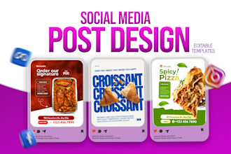 design canva social media templates canva posts social media post design