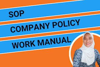 write standard operating procedures sop