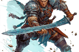 do dnd character and game character art
