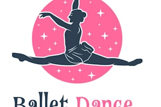 designdance studio  logo with satisfaction guarantee
