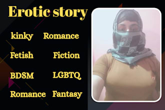 write a steamy romance, nsfw fanfiction, or erotic bdsm story