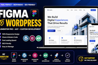 convert figma to wordpress xd to wordpress figma to elementor psd to elementor