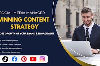 manage your social media and craft a best content strategy