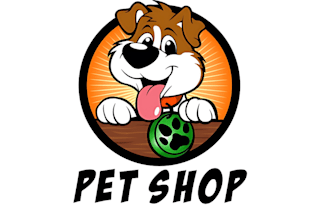 design professional modern animal dog pet care veterinary logo