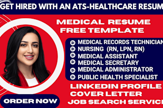 ats optimized healthcare CV, medical resumes nurses, medical assistants, coders