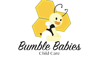 design bumble bee themed baby products logo