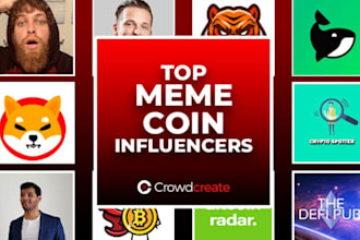 research best crypto, nft, solana, meme coin and web3 influencers, kols